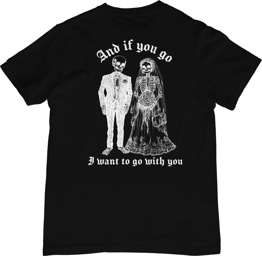 short sleeve T-shirt IF I GO